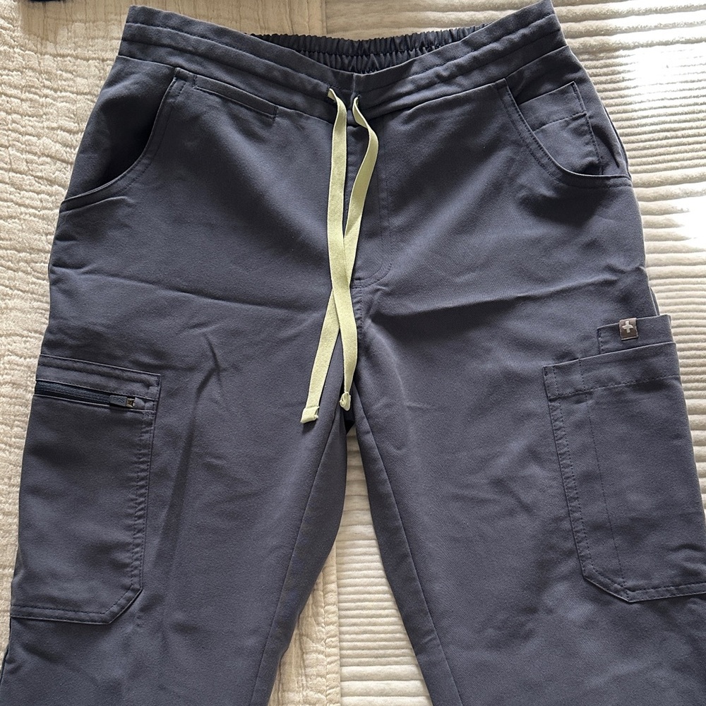 Figs Space Navy Yola Skinny Scrub Pants